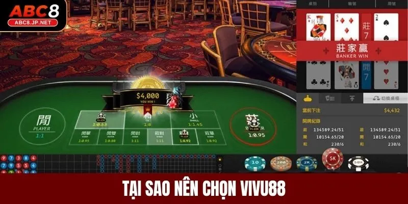 Tại sao nên chọn VIVU88